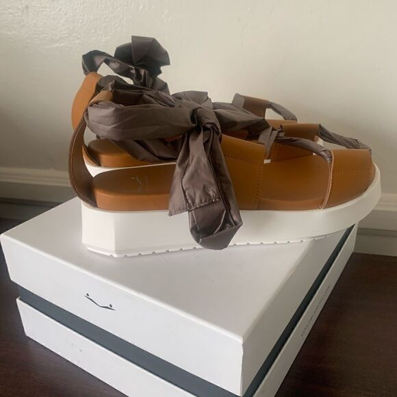 Voile Blanche aria vitello lace up leather lining sandal size EU 37 - Picture 3 of 10